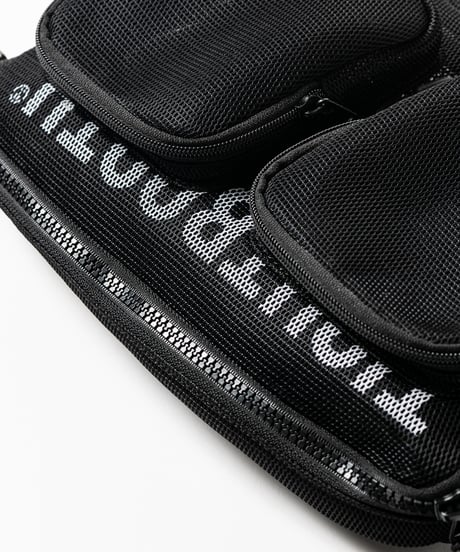 TIGHTBOOTH | TBPR / LOGO MESH SACOCHE | Black
