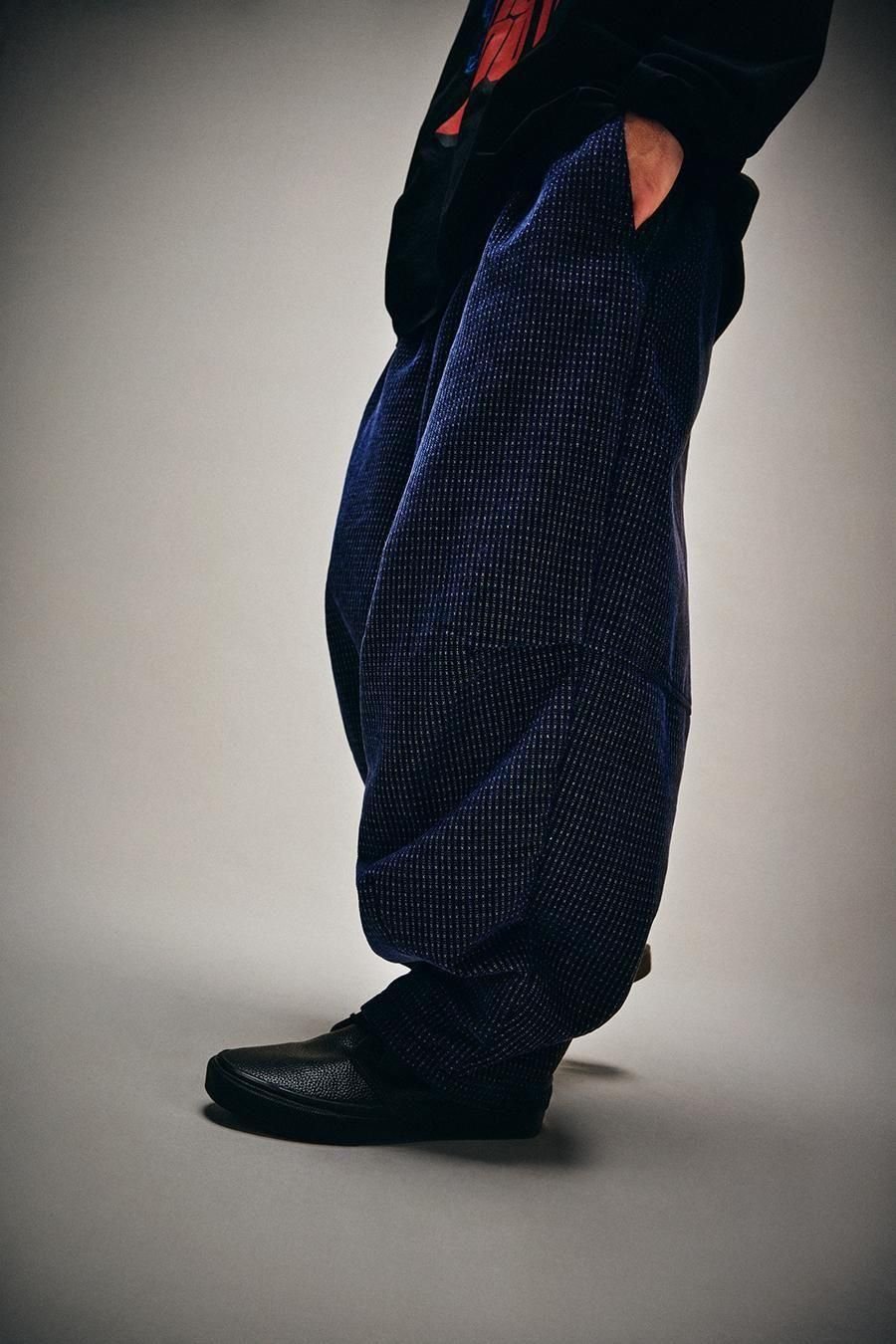 TIGHTBOOTH | DOT CORD BALLOON PANTS | BLACK | W