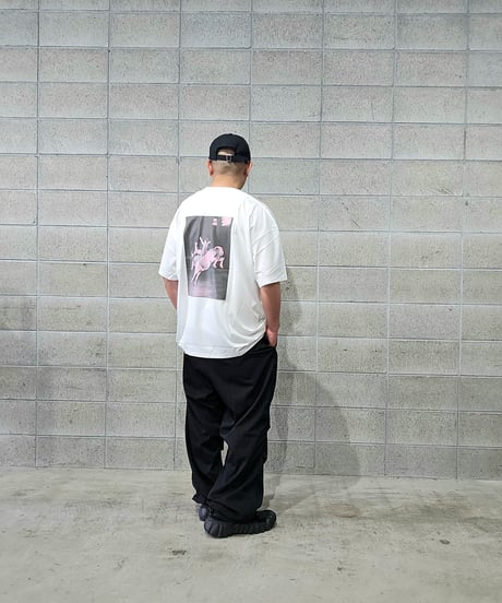 COOTIE | Print S/S Tee ( Pink 14 ) | Black