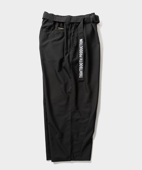 TIGHTBOOTH | TBPR / TRO BAGGY SLACKS | Black
