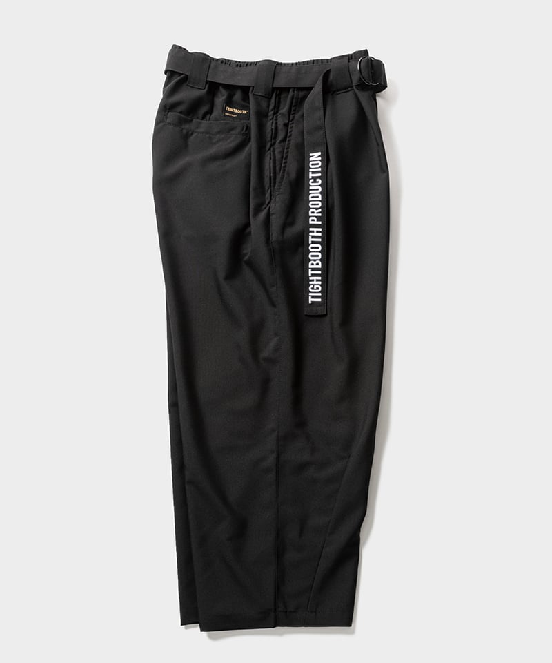 TIGHTBOOTH | TBPR / TRO BAGGY SLACKS | Black |