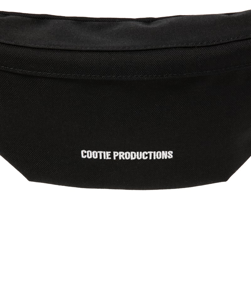 COOTIE | Nylon Ox Waist Bag | Black | Work In P