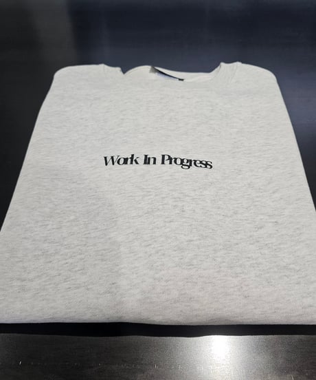 Work In Progress | CrewNeck Sweat | ASH