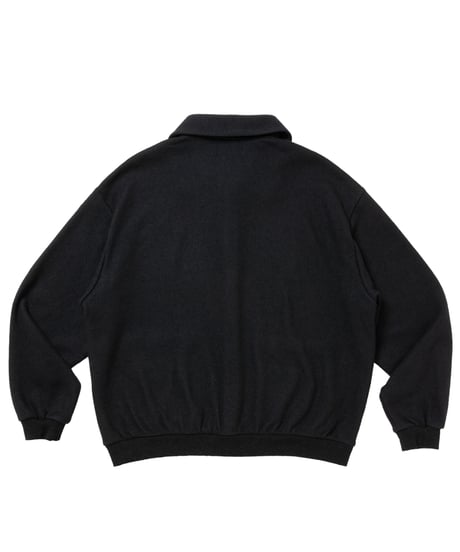 𝐂𝐎𝐎𝐓𝐈𝐄 | W/N Boucle Polo Cardigan | Black
