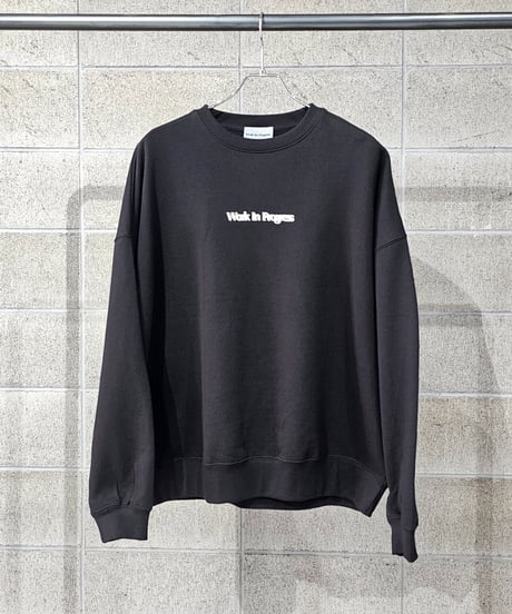 Work In Progress | CrewNeck Sweat | BLACK