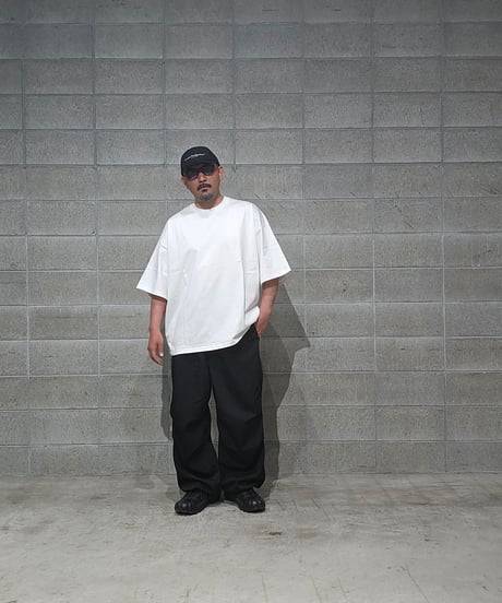COOTIE | Spanish Pima Boxy S/S Tee | White