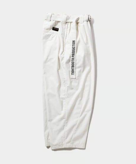 TIGHTBOOTH | BAGGY SLACKS | WHITE