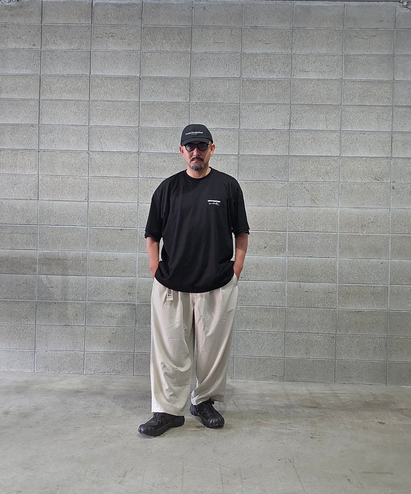 𝐓𝐈𝐆𝐇𝐓𝐁𝐎𝐎𝐓𝐇 | TBPR / TRO BAGGY SLACKS | Greige |