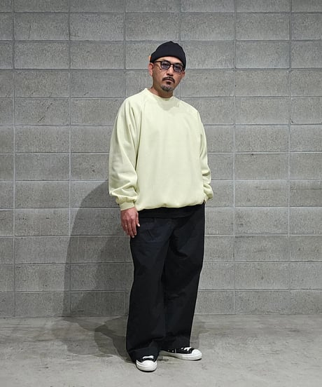 TIGHTBOOTH | TBPR / BAGGY PIPE PANTS | Black
