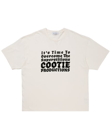 COOTIE | Gas Boil Zimbabwe Jersey S/S Tee - 1 | Off Ivory