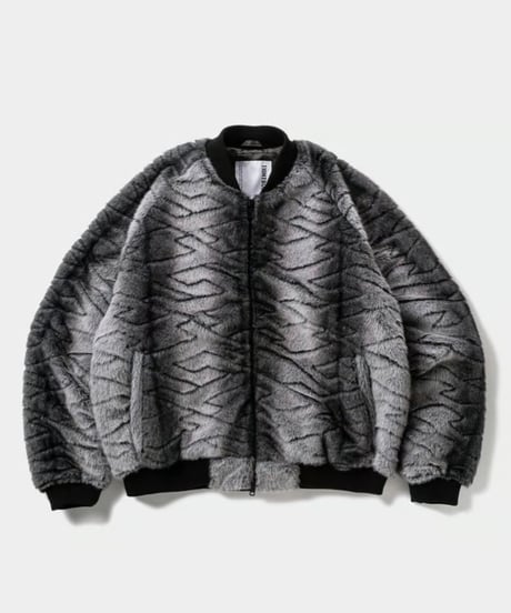 TIGHTBOOTH | T QUILT FUR MA-1 | BLACK