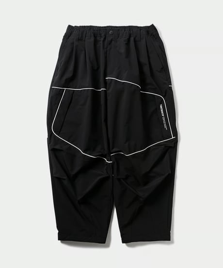 TIGHTBOOTH | PIPING TACTICAL BALLOON PANTS | Black