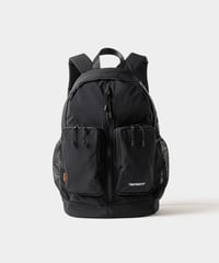 TIGHTBOOTH | TBPR / DOUBLE POCKET RIPSTOP BACKPACK | Black