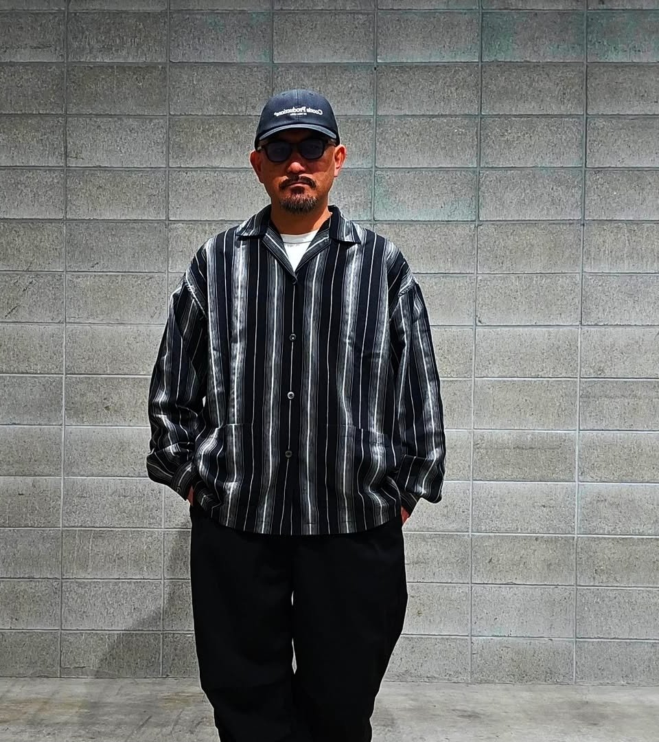COOTIE | Ny/Wo Twill Utility Wide Easy Trousers