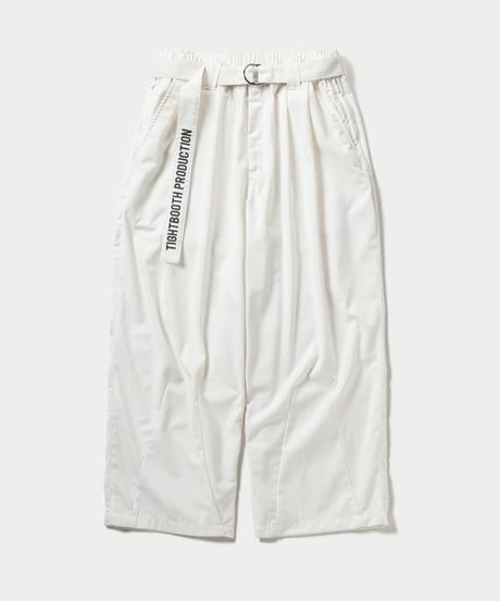 TIGHTBOOTH | BAGGY SLACKS | WHITE