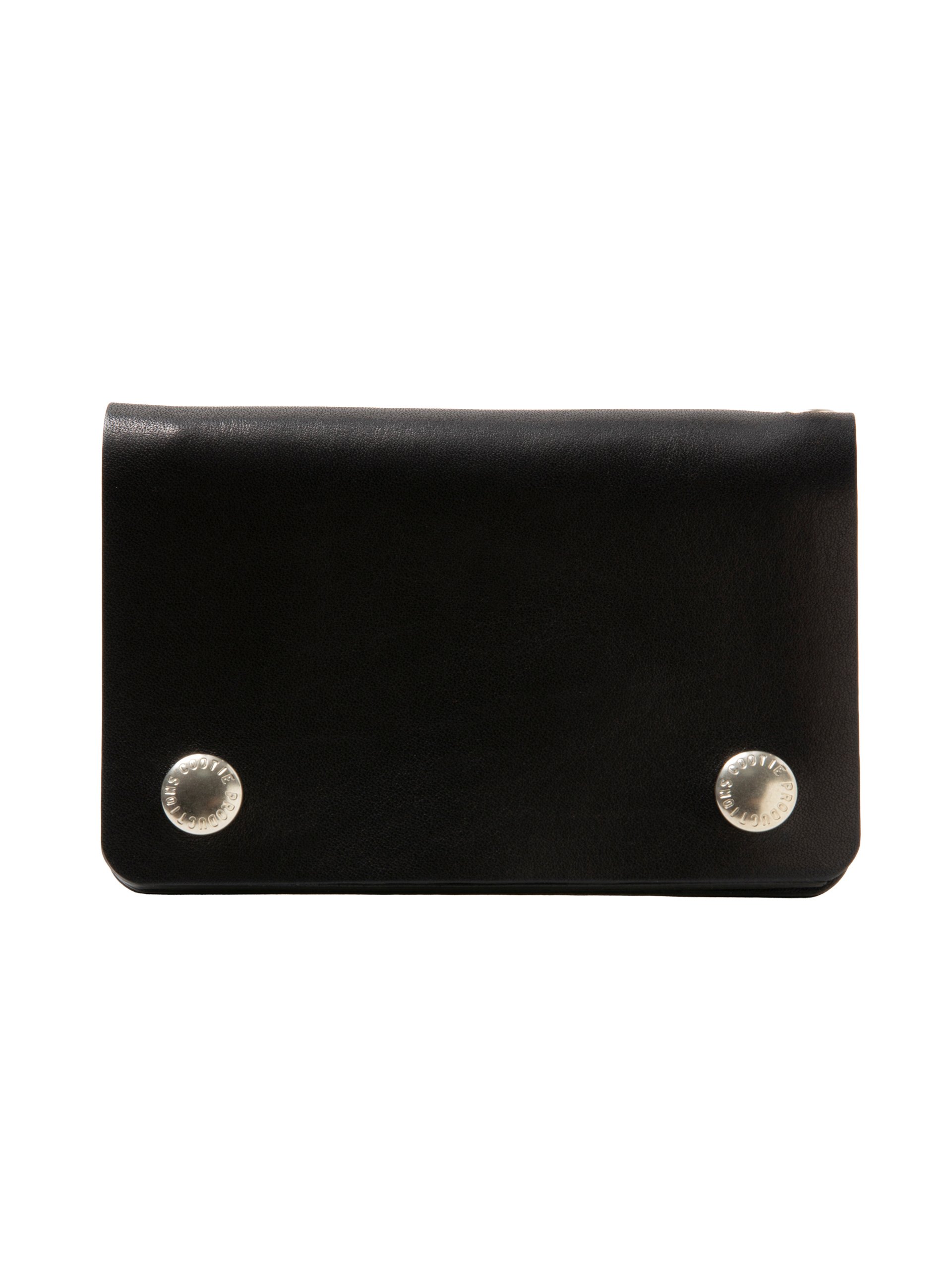 𝐂𝐎𝐎𝐓𝐈𝐄 | Leather Trucker Wallet | Black | Work