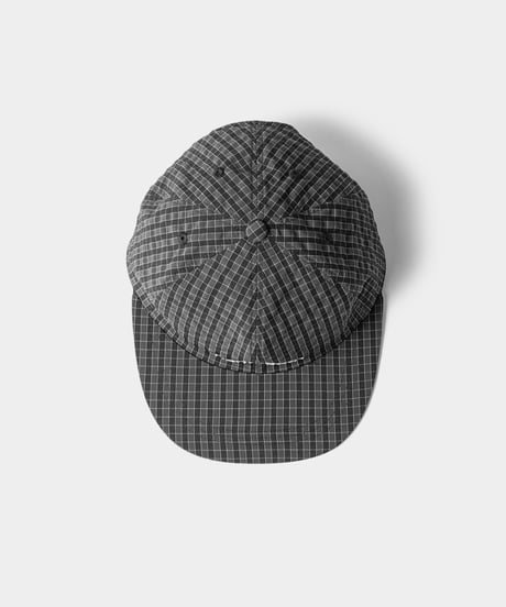 TIGHTBOOTH | TBPR / RIPPLE PLAID 6 PANEL | Black