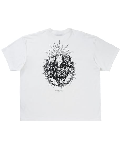 COOTIE | Print S/S Tee - PITBULL | White
