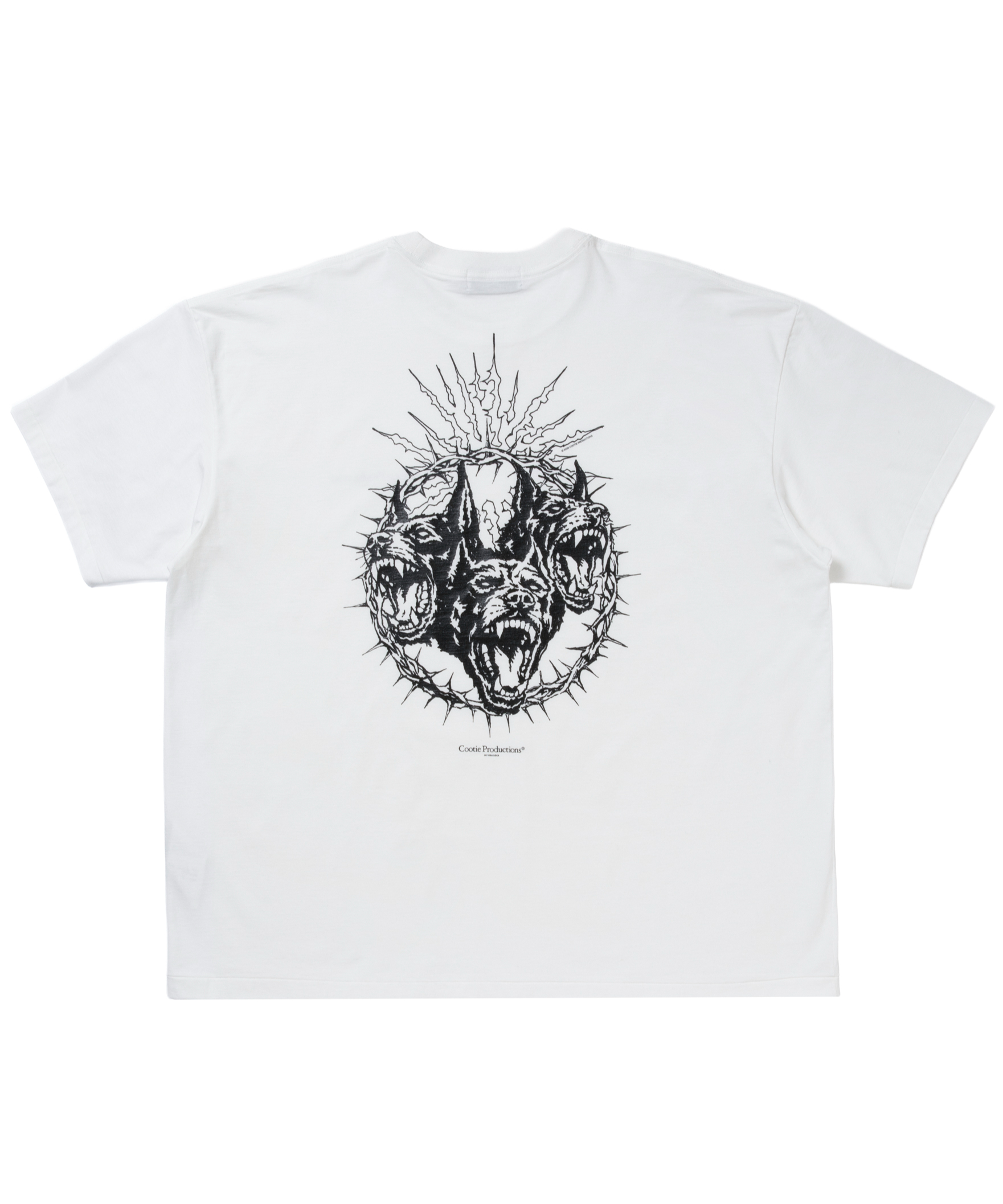 𝐂𝐎𝐎𝐓𝐈𝐄 | Print S/S Tee - PITBULL | White | Work