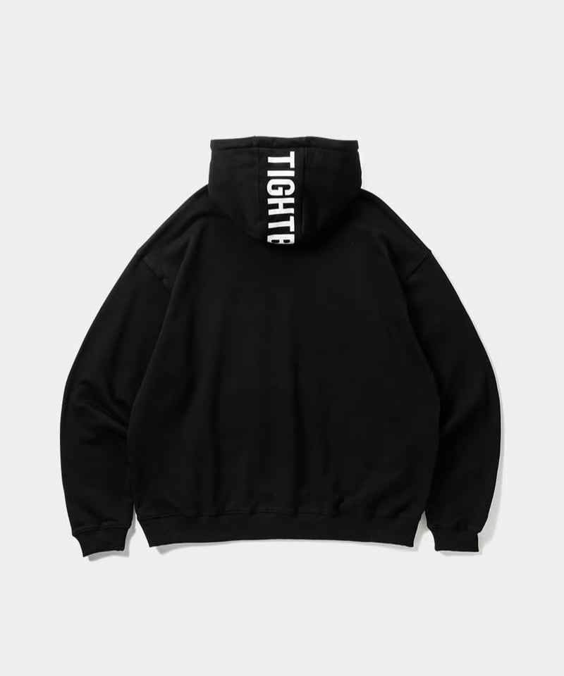 トップス TIGHTBOOTH Hooded Logo 𝐓𝐈𝐆𝐇𝐓𝐁𝐎𝐎𝐓𝐇 | HOODED LOGO SWEAT | BLACK | Work I