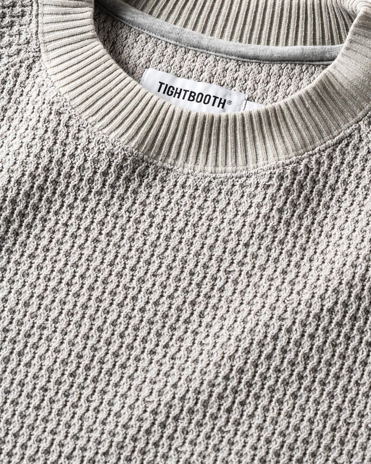 TIGHTBOOTH CHAIN CREW KNIT 白 M TIGHTBOOTH | CHAIN CREW KNIT | IVORY | Work In