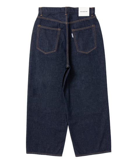 𝐂𝐎𝐎𝐓𝐈𝐄 | 12.5oz Denim 5 Pocket Extra Baggy Pants | Indigo