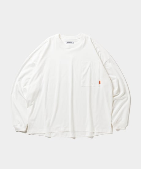 TIGHTBOOTH | TBPR / LABEL LOGO L/S T-SHIRT | White