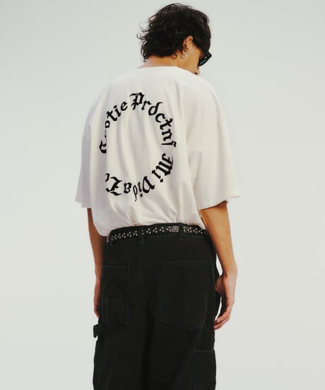 COOTIE | Gas Boil Zimbabwe Jersey S/S Tee - 2 | Off Ivory