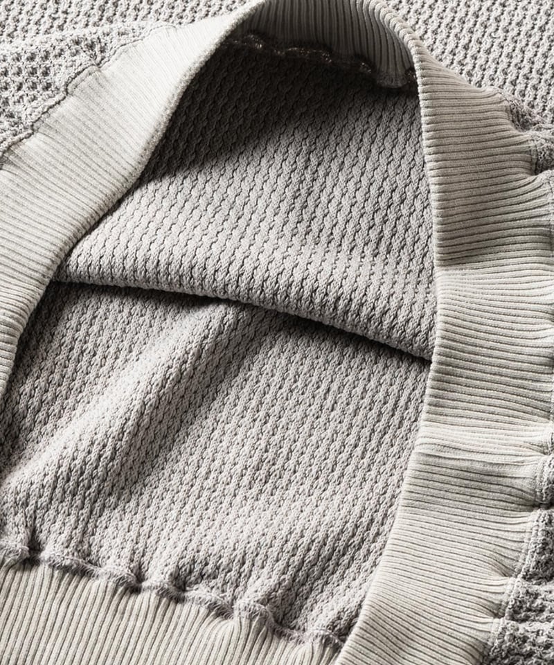 TIGHTBOOTH | CHAIN CREW KNIT | IVORY | Work In