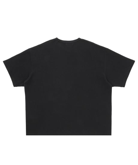 COOTIE | Degreasing Rough Waffle S/S Tee | Black