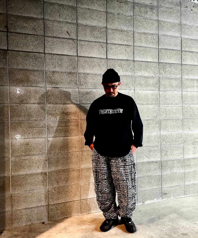 TIGHTBOOTH | TBPR / BLEEDING LOGO BALLOON PANTS