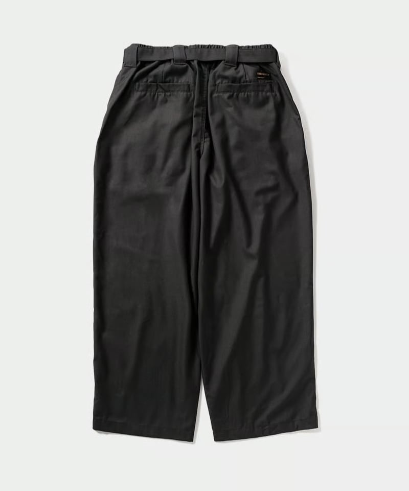 TIGHTBOOTH | BAGGY SLACKS | CHARCOAL | Work In