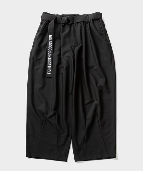 TIGHTBOOTH | TBPR / TRO BAGGY SLACKS | Black