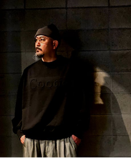 COOTIE | Heavy Oz Jersey Plain Crew | Black