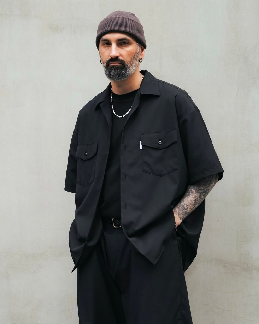COOTIE | T/W S/S Scout Shirt | Check | Work In