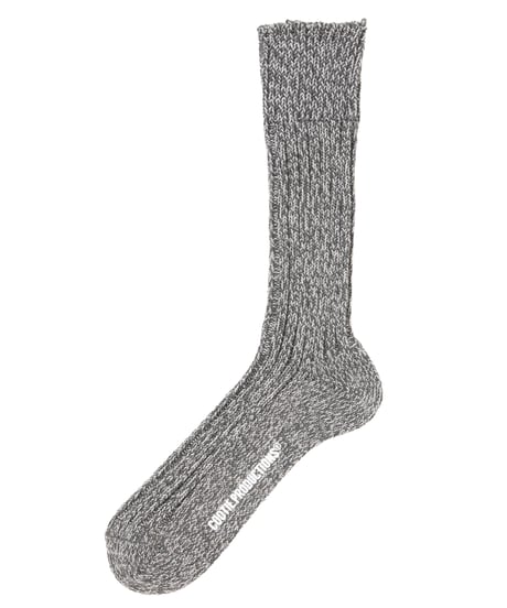 𝐂𝐎𝐎𝐓𝐈𝐄 | Lowgauge Middle Socks | Ash Gray