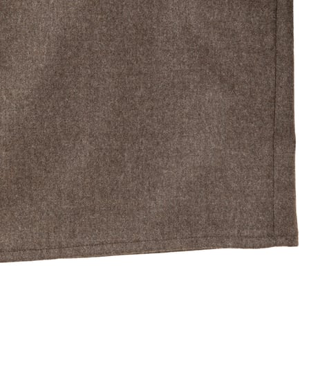 𝐂𝐎𝐎𝐓𝐈𝐄 | Wool Flano L/S Work Shirt | Ash Brown
