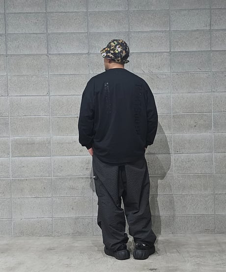 TIGHTBOOTH | TBPR / LABEL LOGO L/S T-SHIRT | Gray