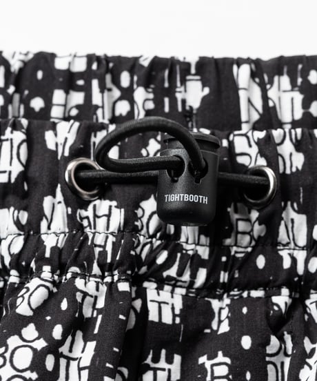 TIGHTBOOTH | TBPR / BLEEDING LOGO BALLOON PANTS | Black