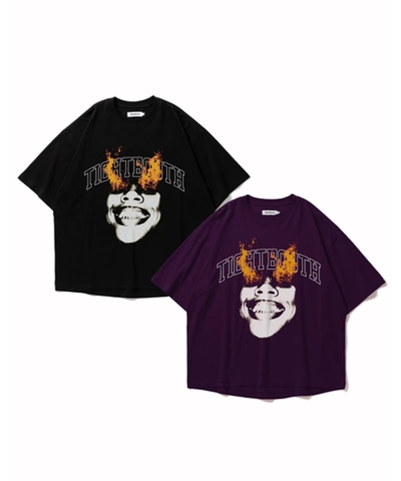 TIGHTBOOTH | TBPR / BURNING S/S T-SHIRT | Purpl