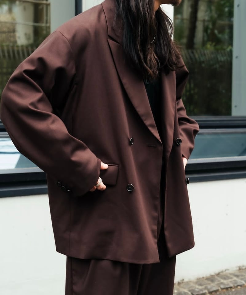 𝐂𝐎𝐎𝐓𝐈𝐄 | T/W Twill 2 Tuck Wide Easy Trousers |