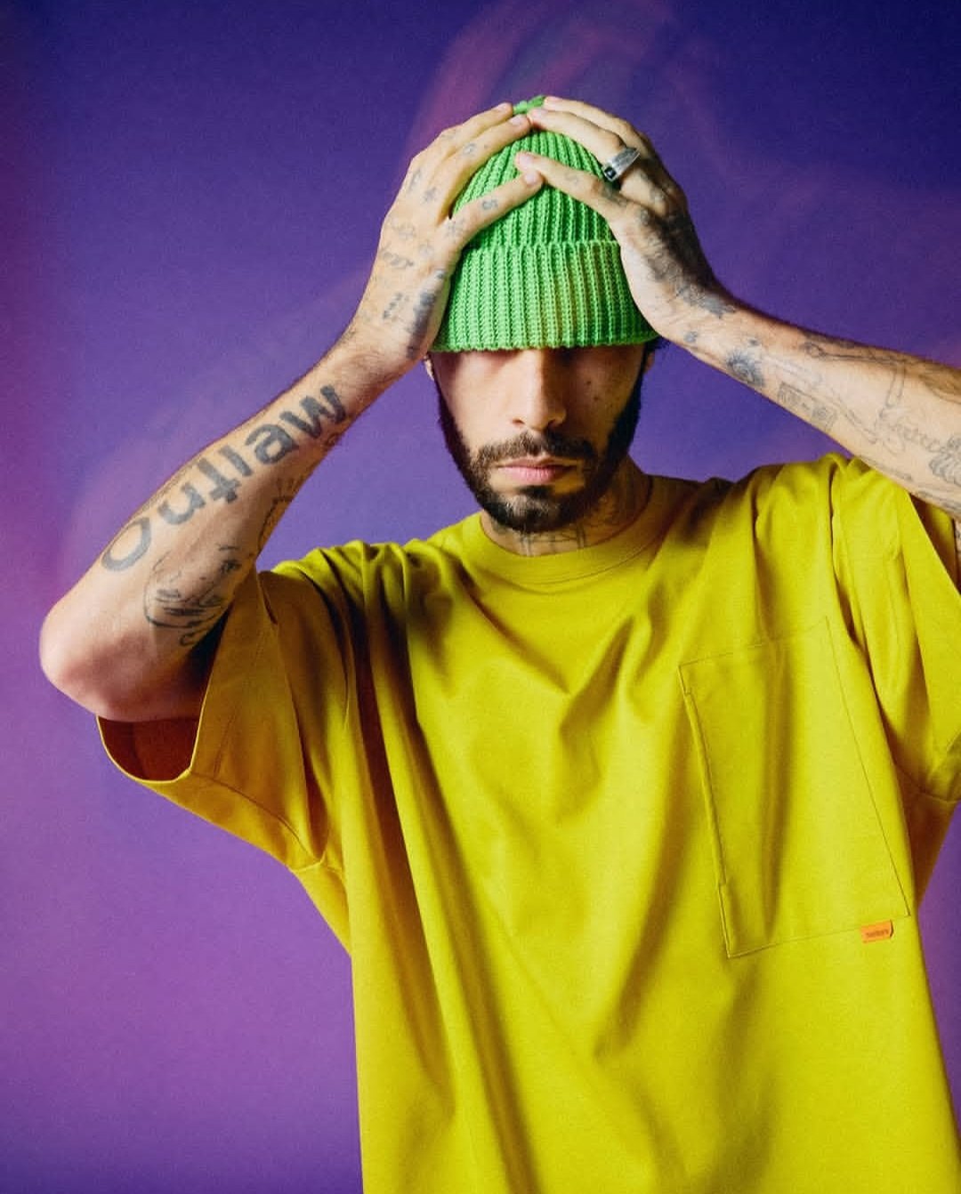 TIGHTBOOTH | TAG WATCH CAP | Gold | Work In Pro