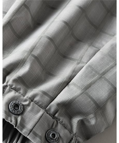 TIGHTBOOTH | PLAID LIGHT SWING TOP | BLACK