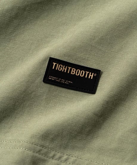 TIGHTBOOTH | LABEL LOGO BDU SHIRT | OLIVE
