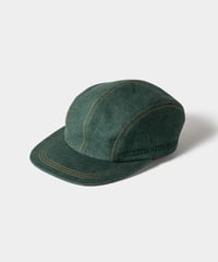 TIGHTBOOTH | TBPR / SIDE LOGO DENIM CAMP CAP | Dark Green