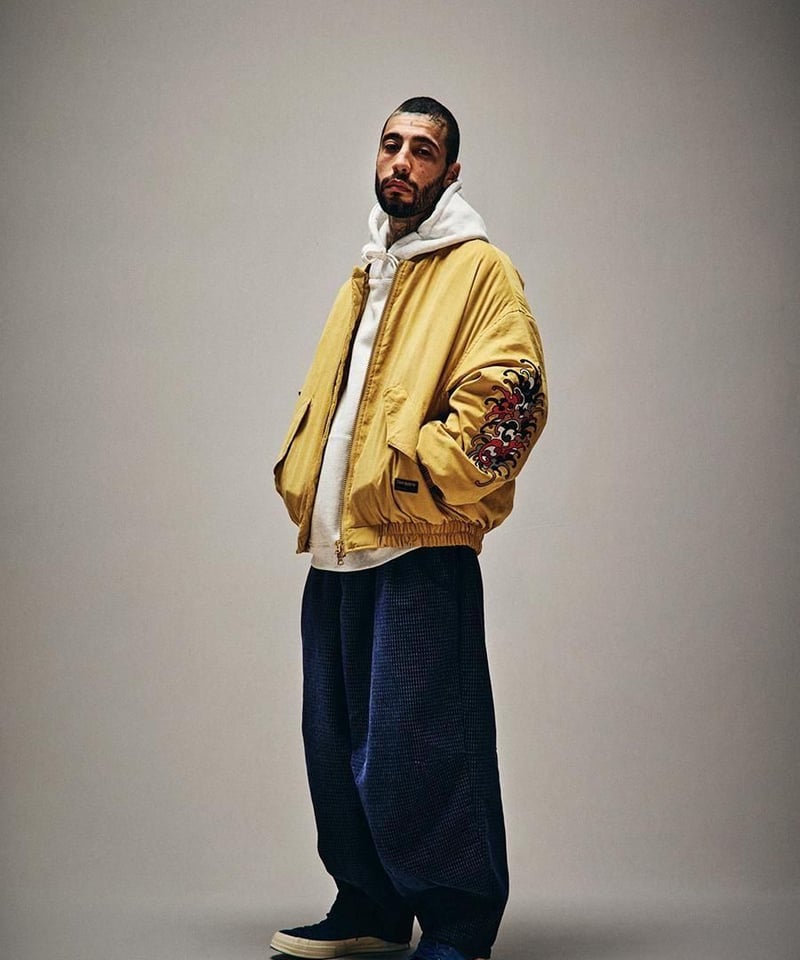 TIGHTBOOTH | DOT CORD BALLOON PANTS | NAVY | Wo