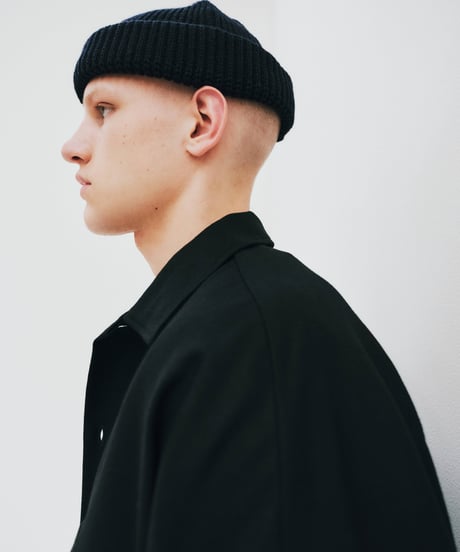 𝐂𝐎𝐎𝐓𝐈𝐄 | Wool Flano L/S Work Shirt | Black