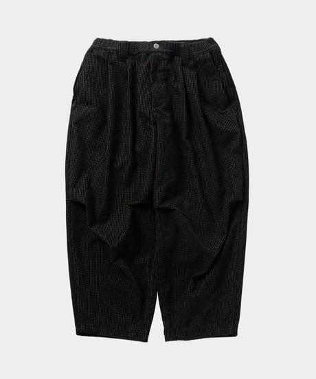 TIGHTBOOTH | DOT CORD BALLOON PANTS | BLACK