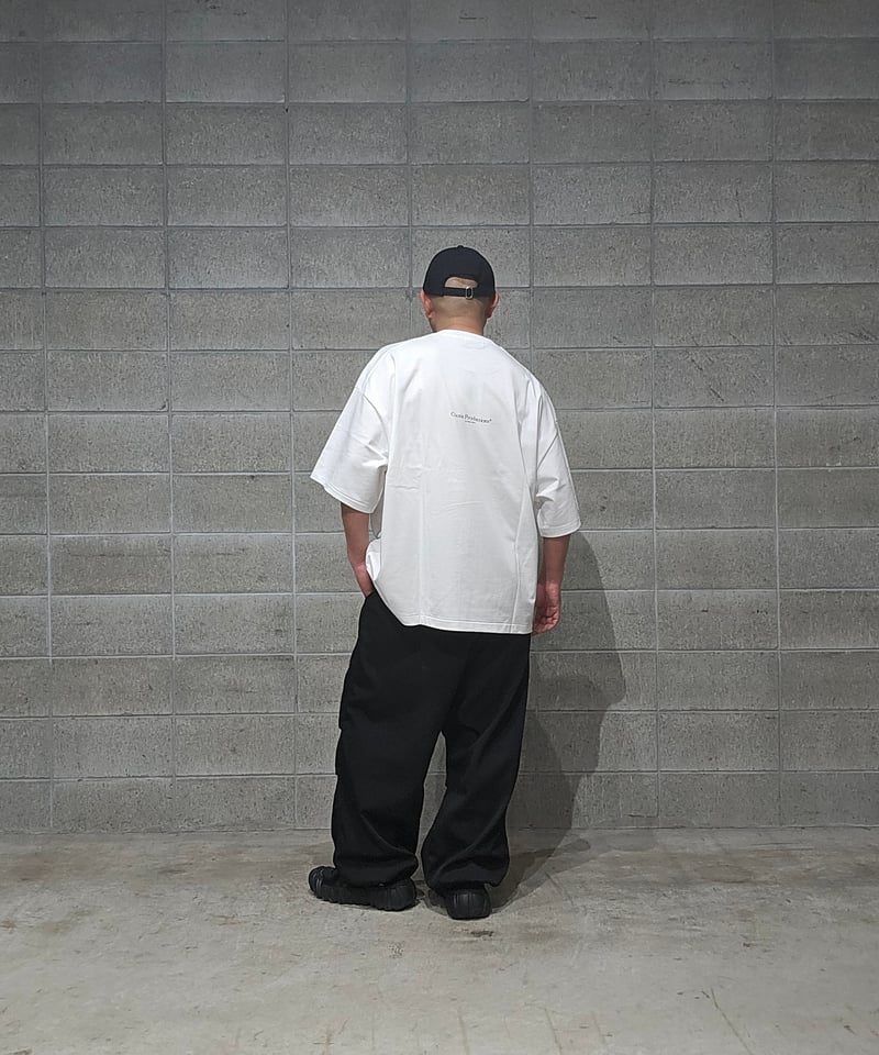 COOTIE | Spanish Pima Boxy S/S Tee | White | Wo