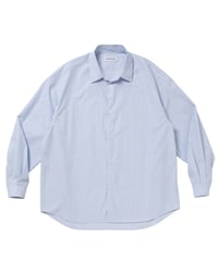 𝐂𝐎𝐎𝐓𝐈𝐄 | Stripe Broad L/S Shirt | Saxe